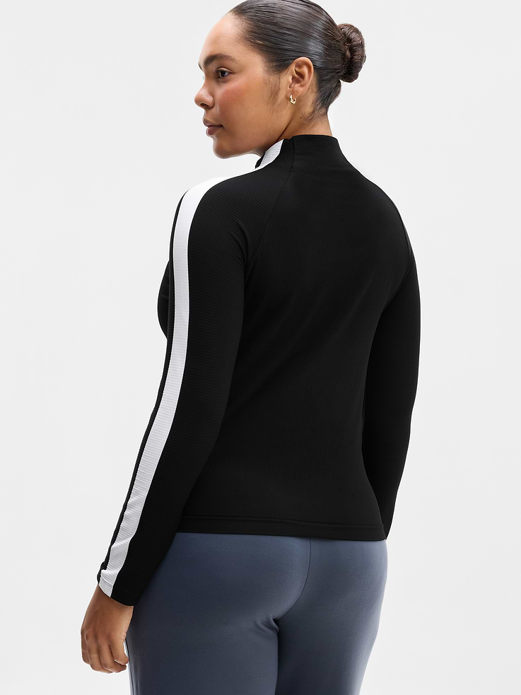 Image 5 of 6, Renew Seamless Mock Neck Top