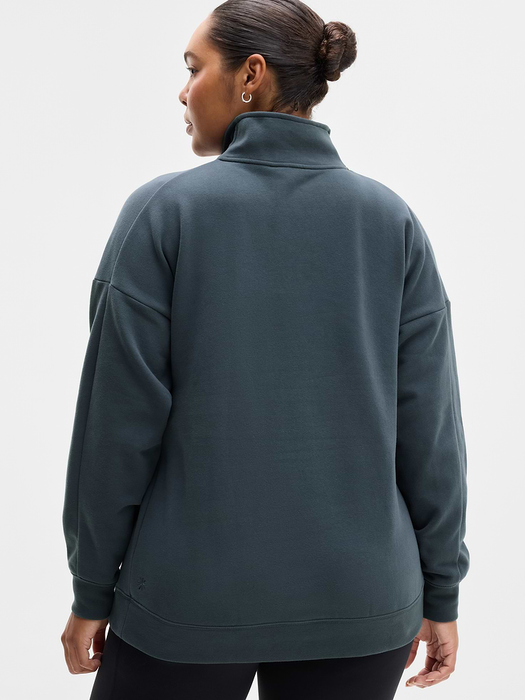 Image 6 of 6, Forever Fleece 1/4 Zip Sweatshirt