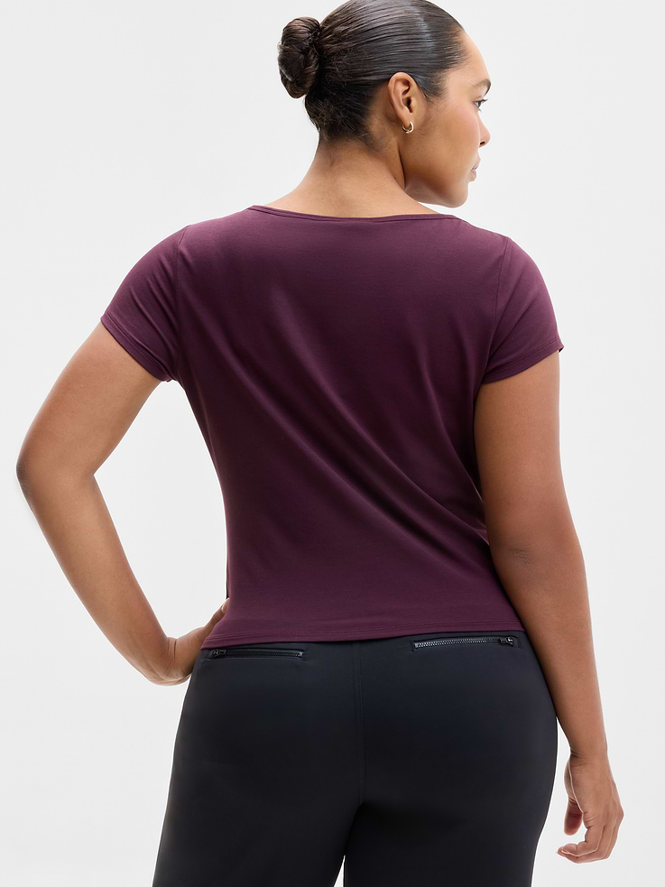 Image 3 of 5, Foundation Cap Sleeve Tee