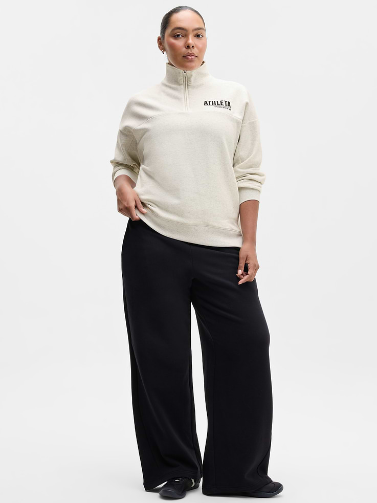 Image 4 of 6, Forever Fleece 1/4 Zip Graphic 001, App exclusive