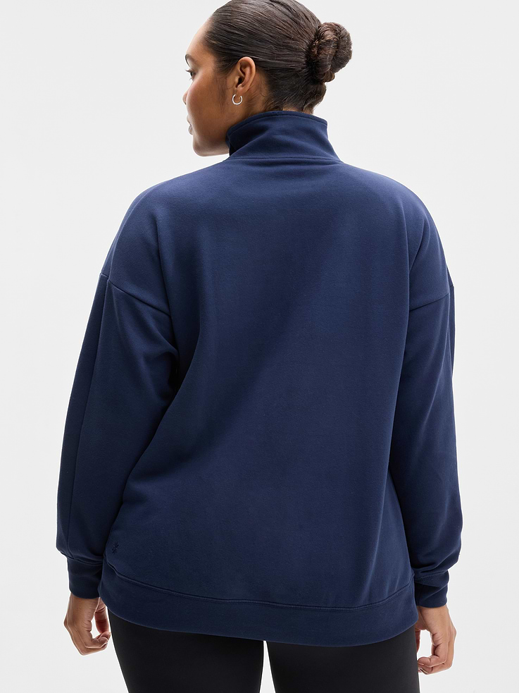 Image 5 of 5, Forever Fleece 1/4 Zip Graphic 001, App exclusive