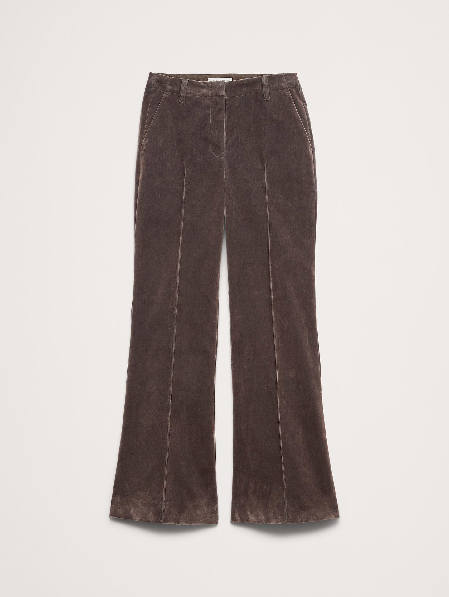 Image 5 of 8, High-Rise Super Flare Flocked Pant