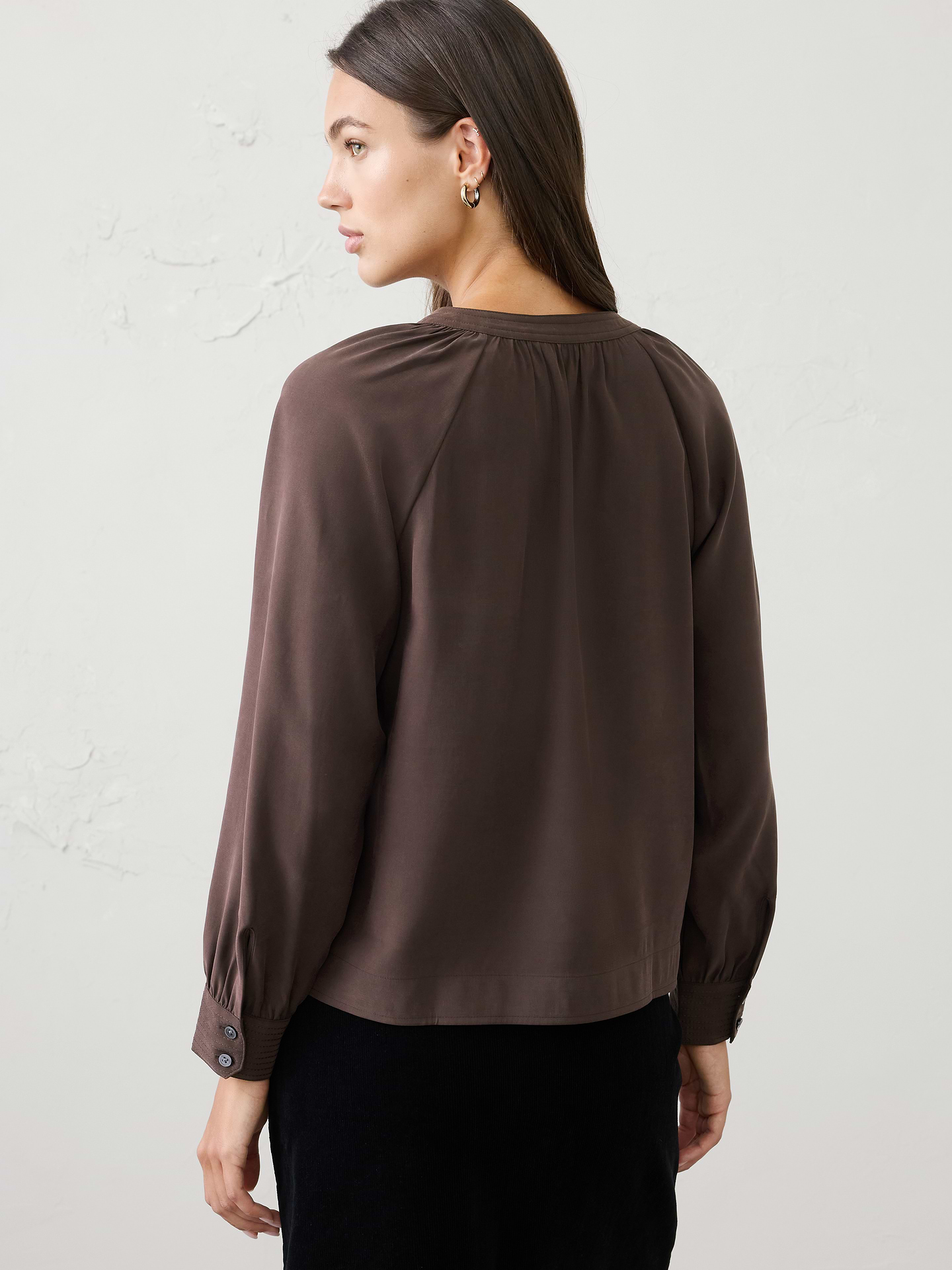 Image 5 of 7, Trapunto Stitch Blouse