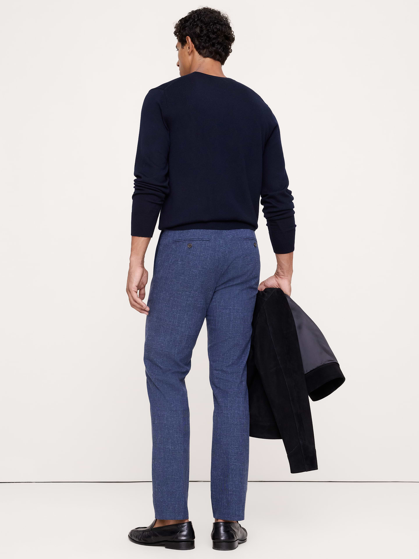 Image 8 de 8, Pantalon habillé infroissable à coupe étroite