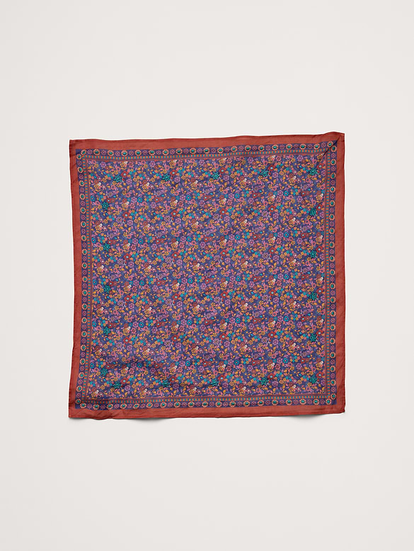 Embroidered Cotton Scarf by Vismaya