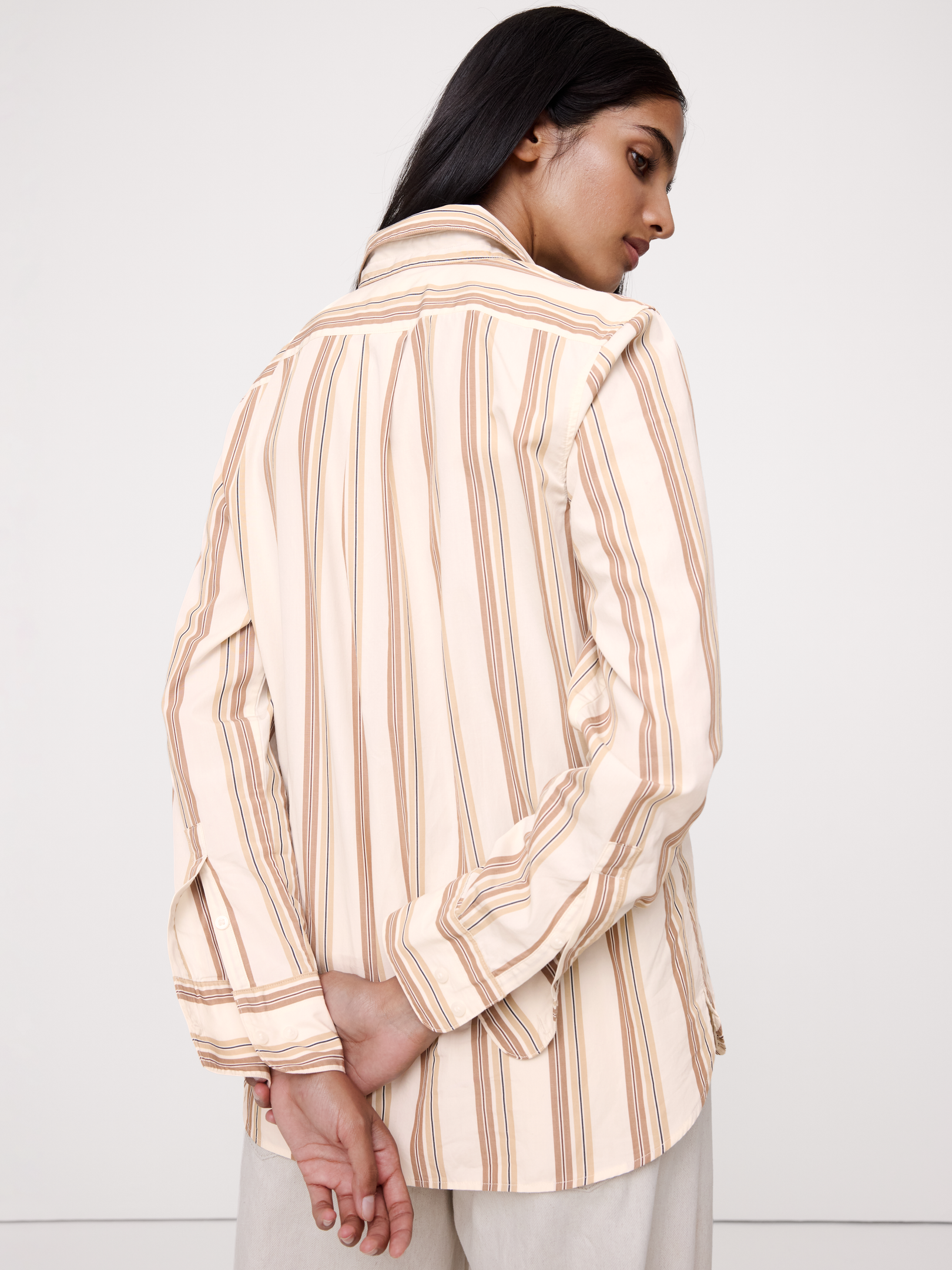 Image 3 de 8, La chemise de tous les jours en popeline de coton