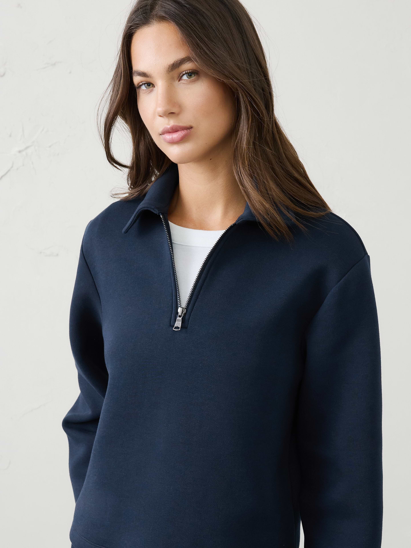 Image 3 of 3, Weekender Collared Quarter-Zip Sweatshirt