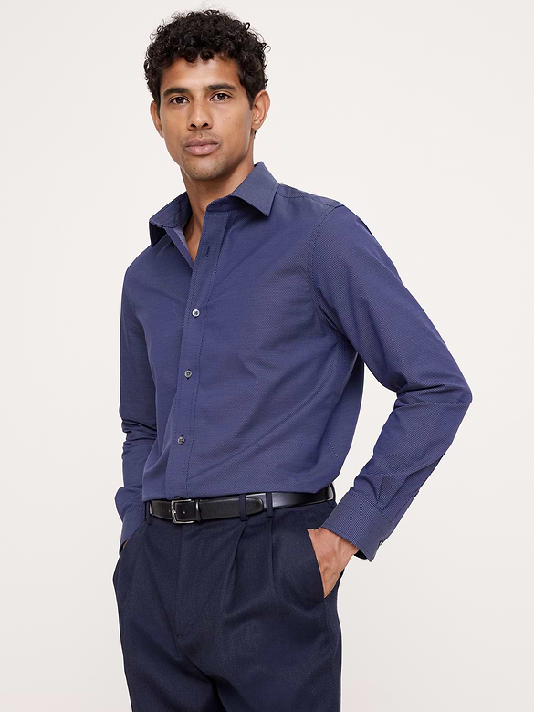 Standard-Fit Wrinkle-Resistant Dress Shirt