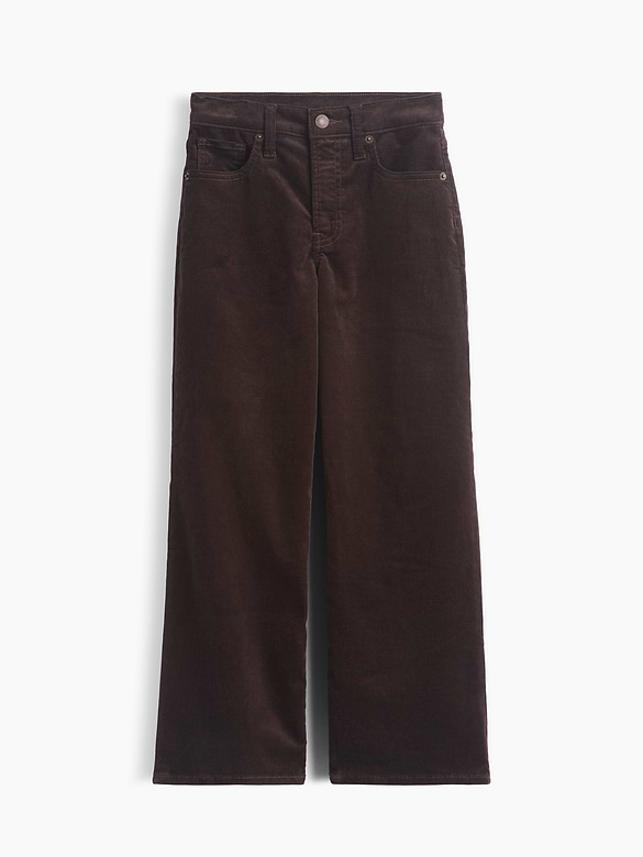 Kids Low Rise Corduroy Stride Wide-Leg Jeans