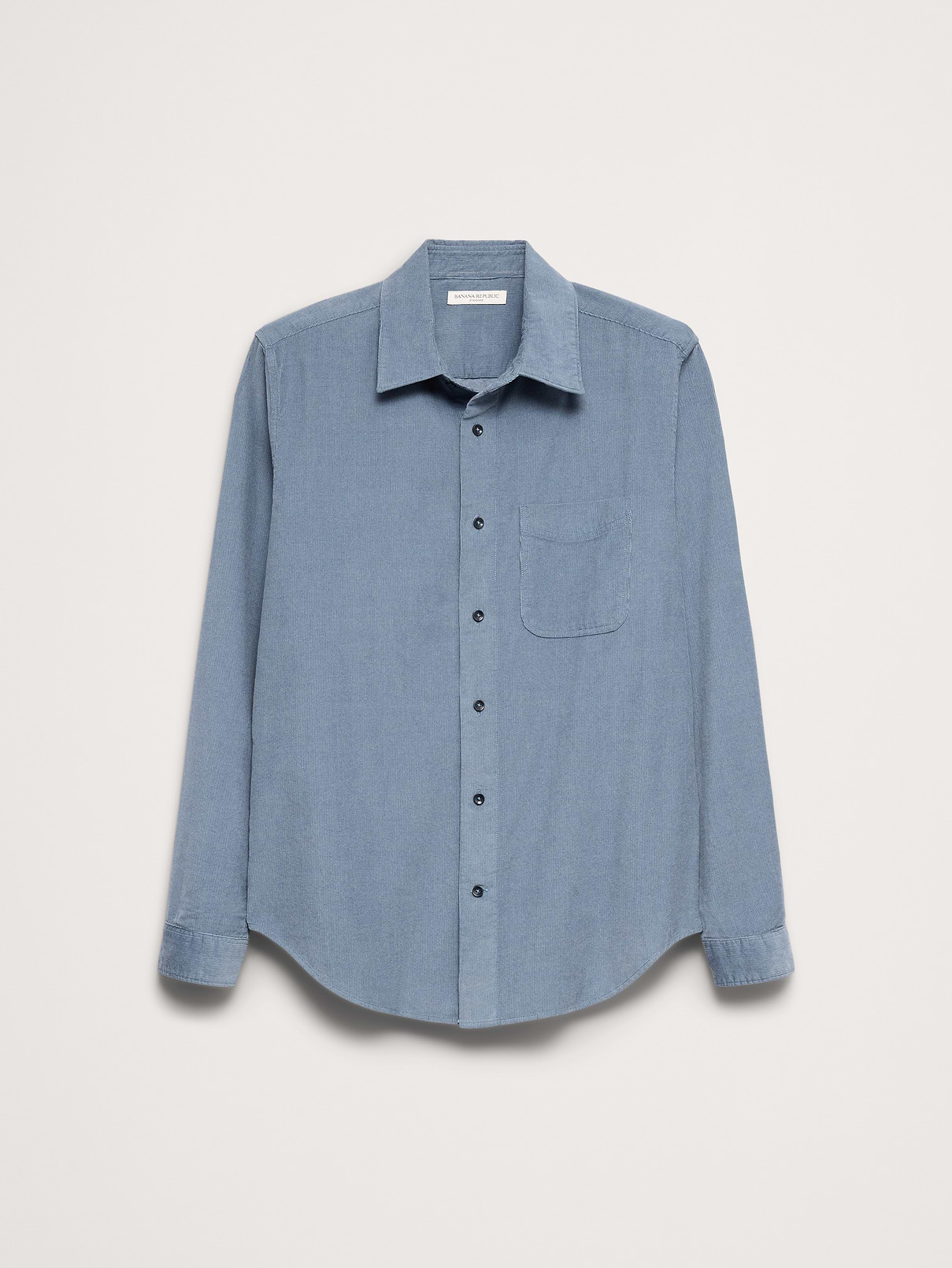 Image 5 of 8, Standard-Fit Lightweight Corduroy Shirt