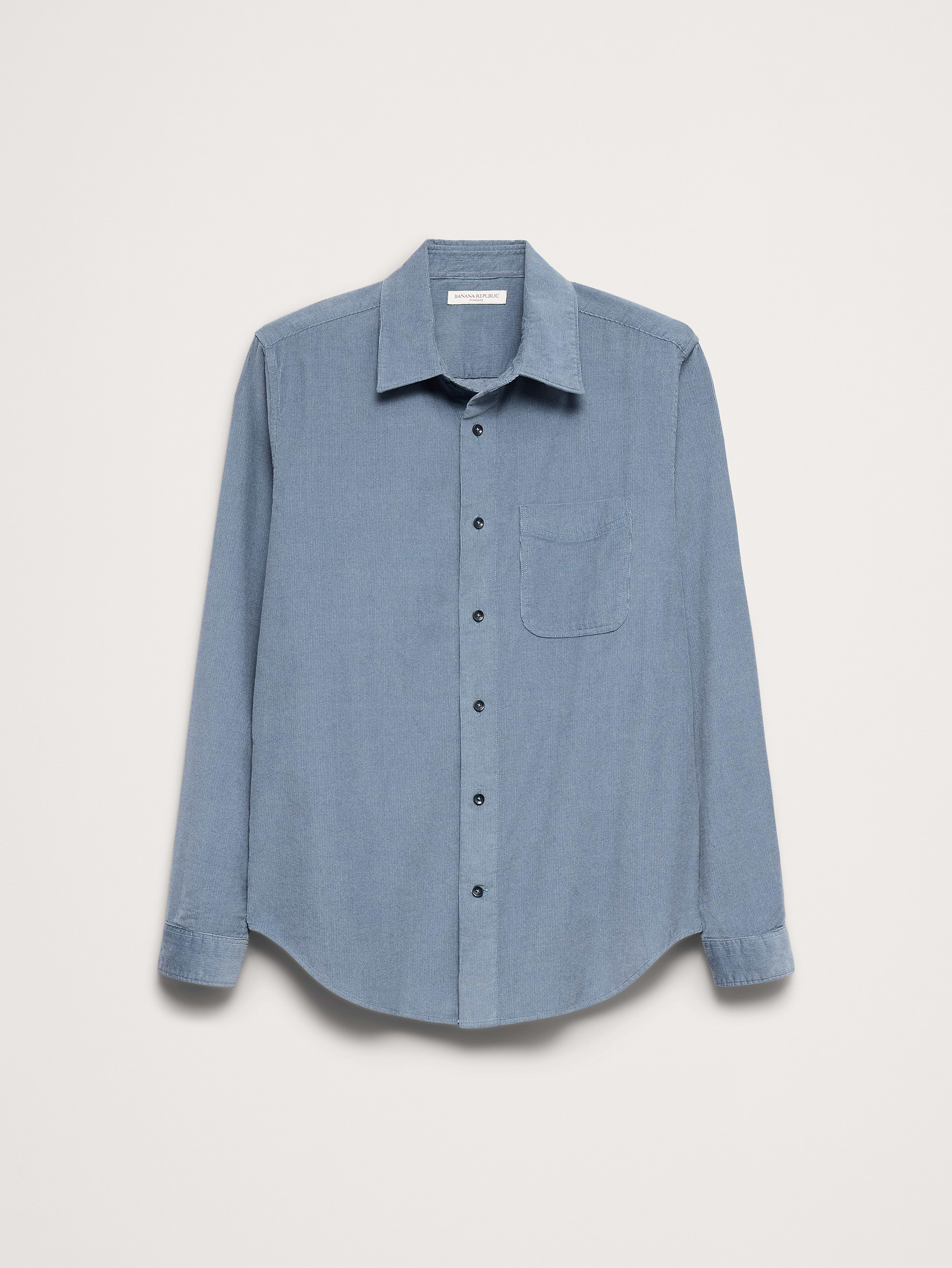 Image 5 of 8, Standard-Fit Lightweight Corduroy Shirt