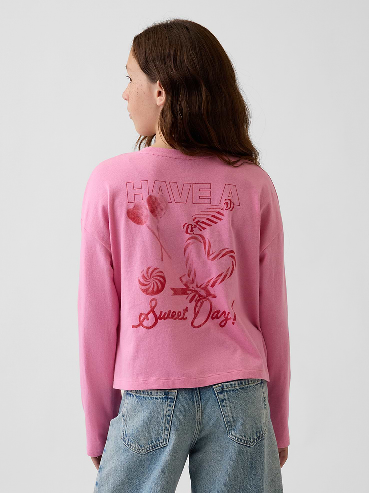 Image 3 of 5, Kids Oversized Graphic T-Shirt