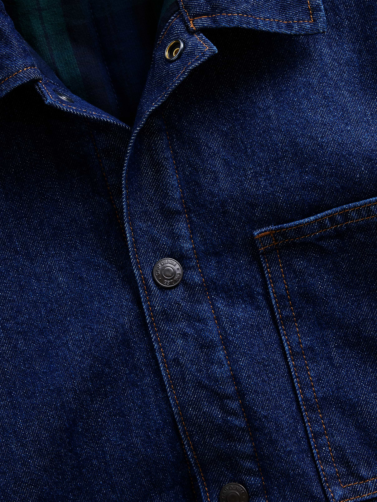 Image 4 of 5, Denim Relaxed Shirt Jacket