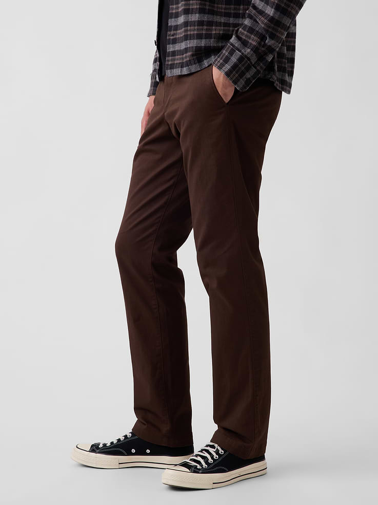 Image 3 of 7, Modern Straight Khakis