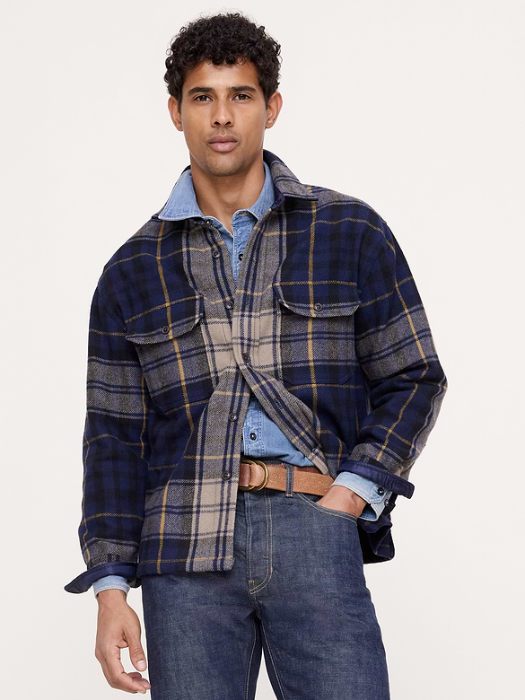 Relaxed-Fit Heavyweight Overshirt