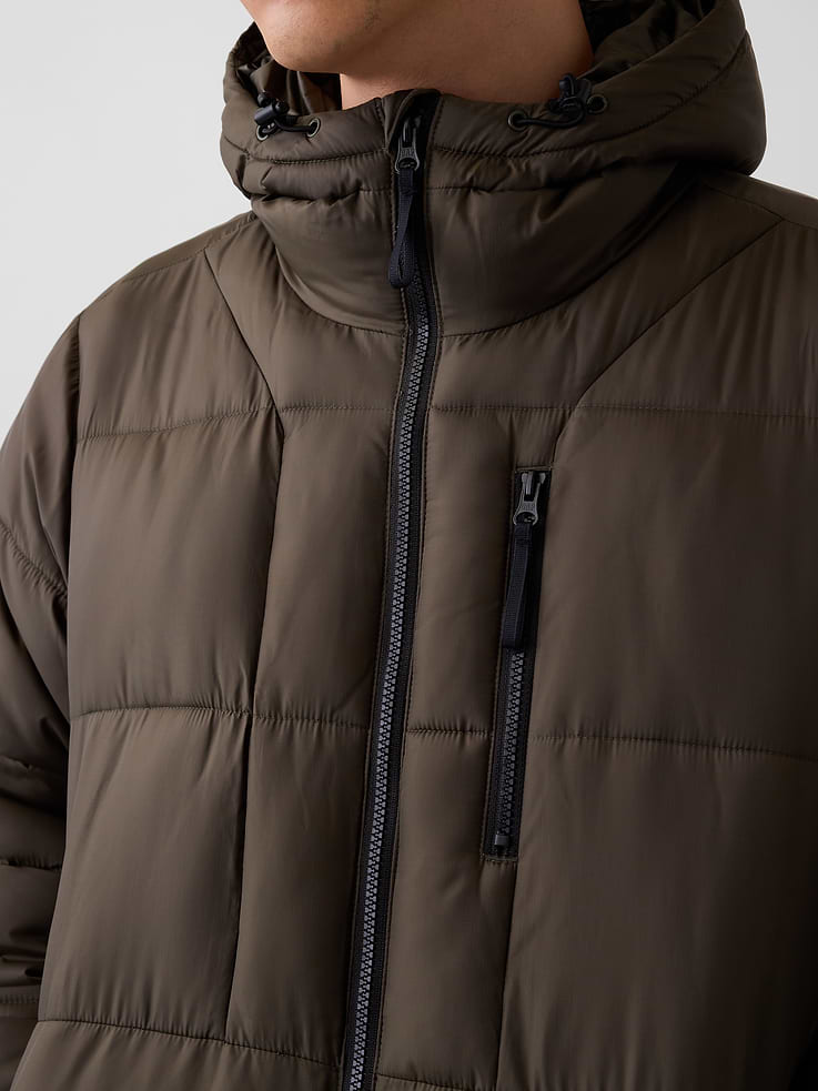 Image 4 of 6, Recycled Heavyweight Puffer Jacket