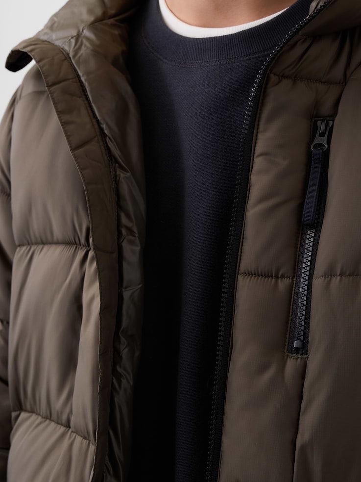 Image 5 of 6, Recycled Heavyweight Puffer Jacket