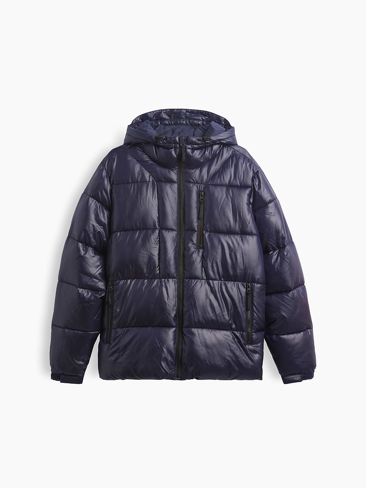 Image 6 of 6, Recycled Heavyweight Puffer Jacket