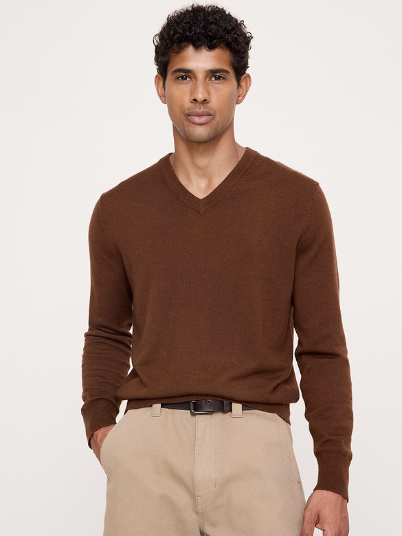Merino V-Neck Sweater