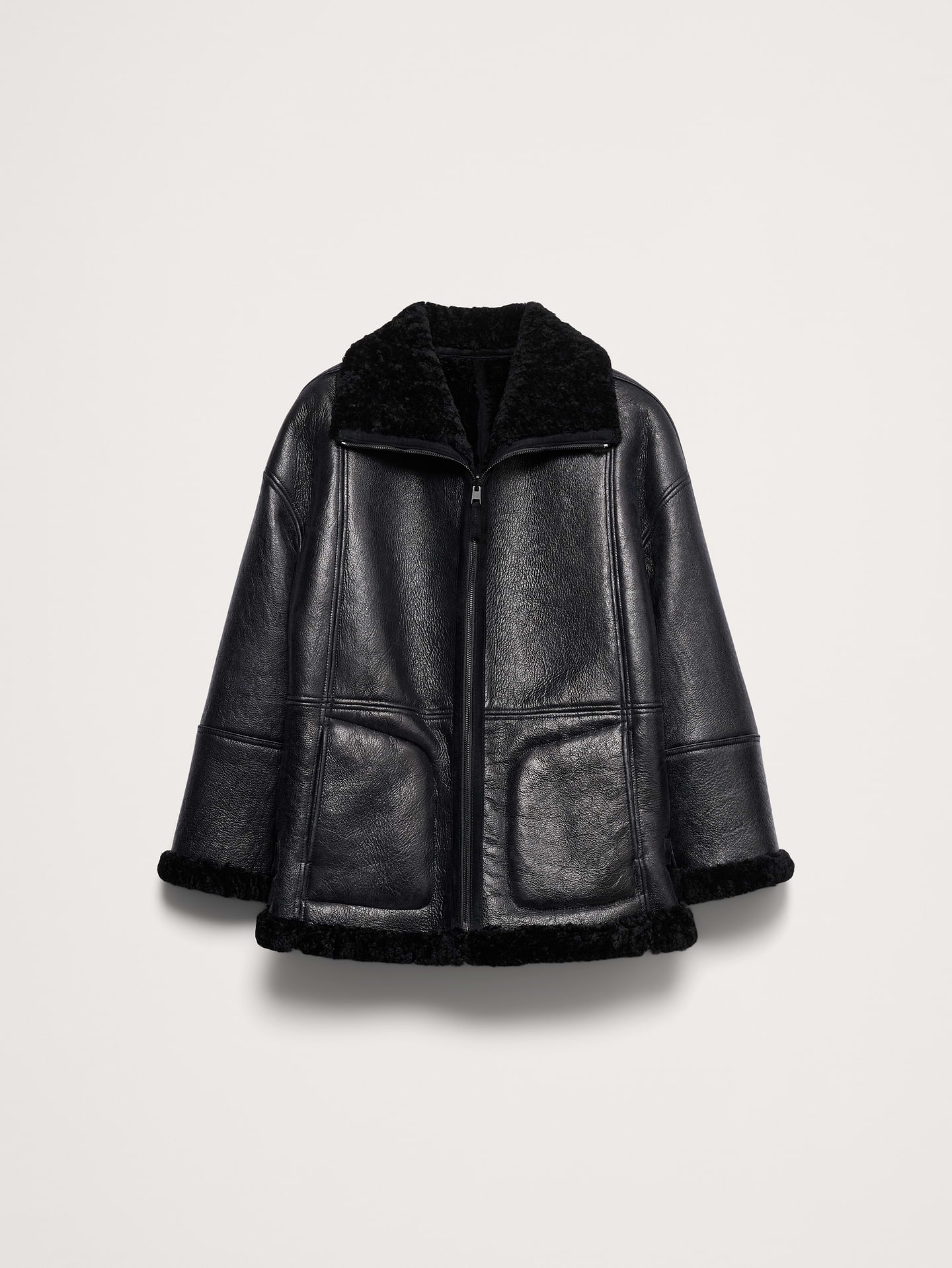 Image 4 de 7, Manteau en rason réversible