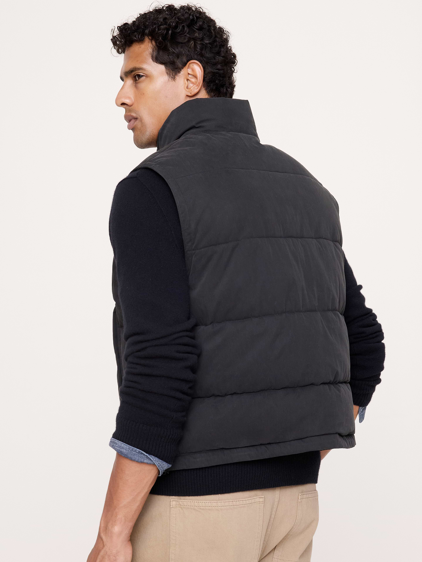 Image 2 of 8, Quilted Puffer Vest