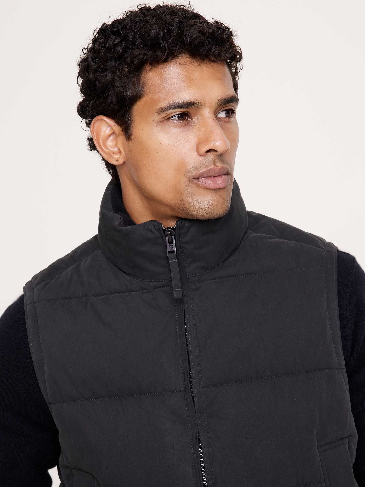 Image 3 of 8, Quilted Puffer Vest