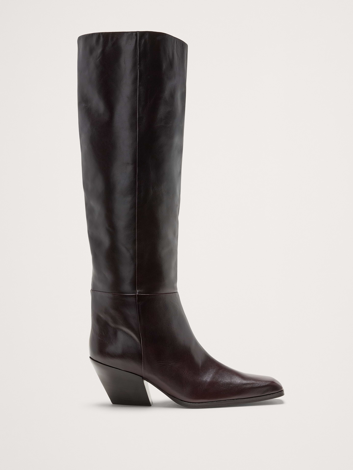 Image 1 of 8, Our take on the season's Western boot silhouettes, we opted here for a squared-toe and minimalist styling—the better to show off the beautiful Italian leathers., Italian leather or suede uppers., Premium foam cushioned footbed., Pull-on styling., Made in Portugal., Product #904782