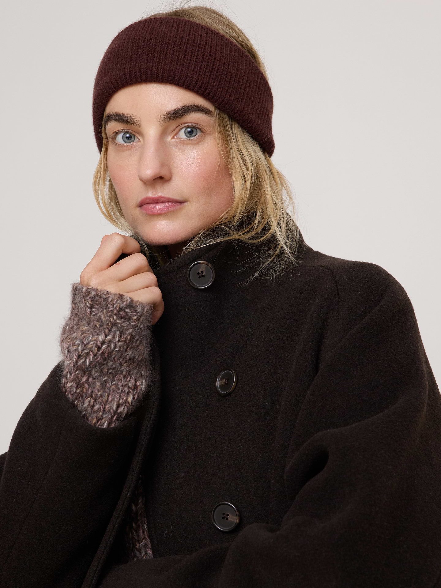 Image 2 of 3, Merino-Cotton Headband