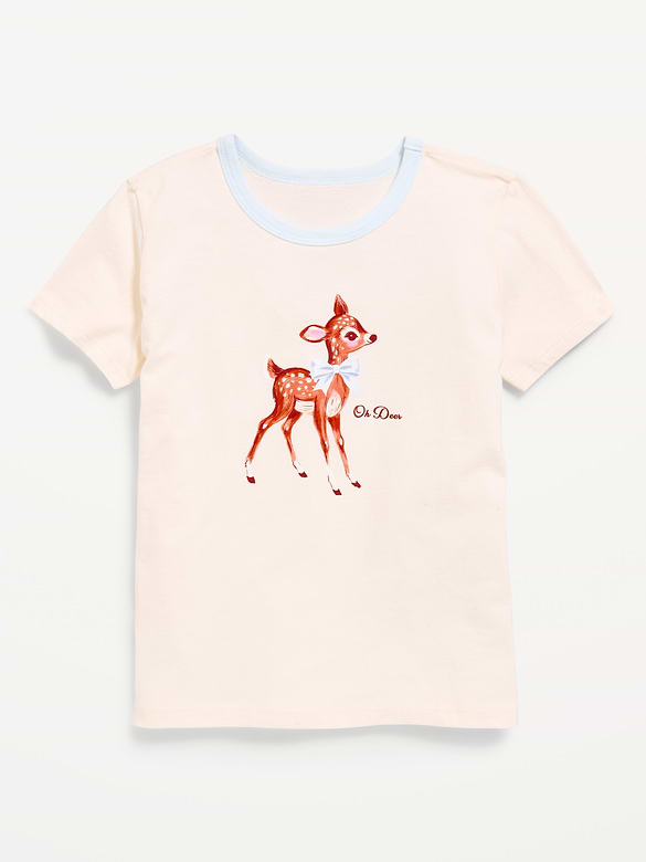 Short-Sleeve Graphic T-Shirt for Girls