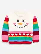 Image 1 of 1, crew neck, long puffy sleeves, drop shoulders, graphic at front, Product #1182648