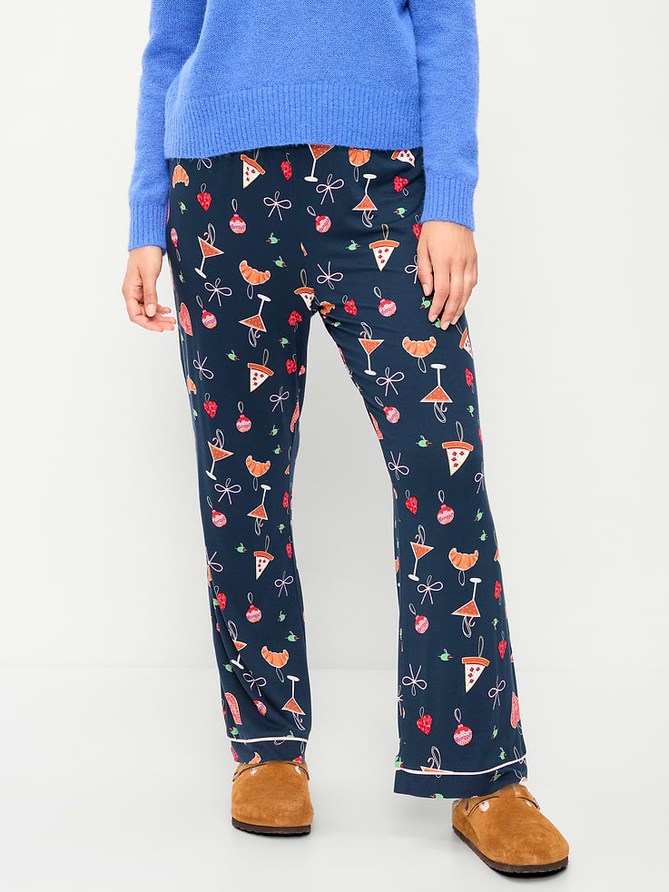 Image 5 of 6, Sunday Sleep Knit Jersey Pant