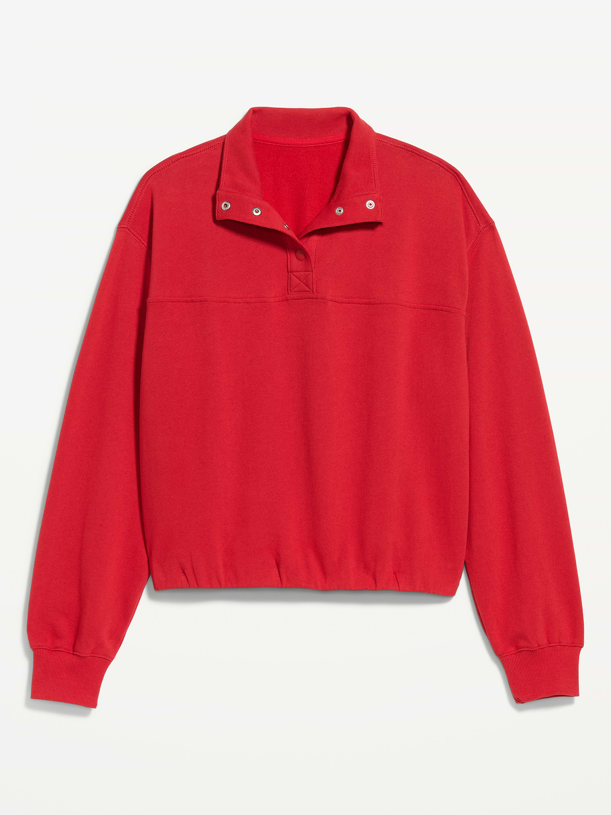 Image 2 of 2, SoComfy Funnel-Neck Sweatshirt