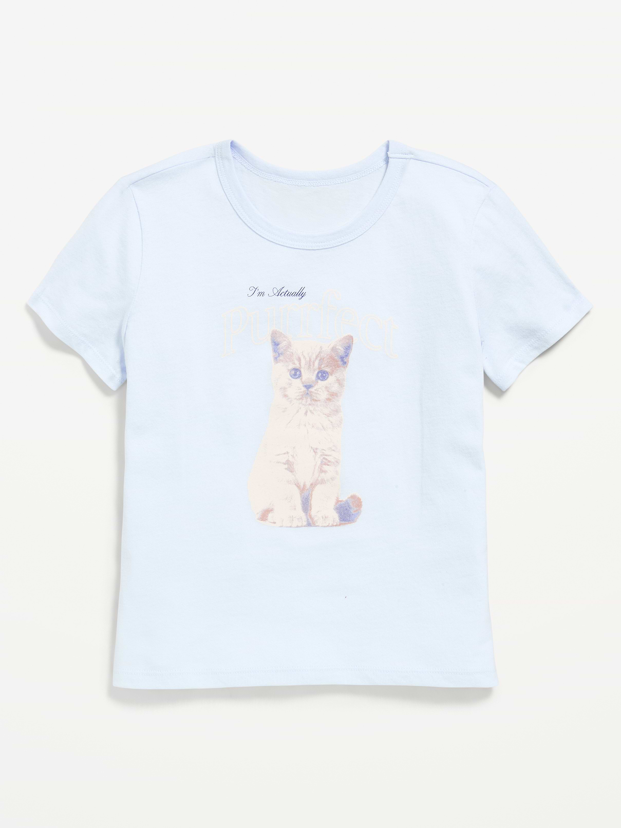 Image 1 of 1, crew neck, short sleeves, graphic at front, Product #1187046