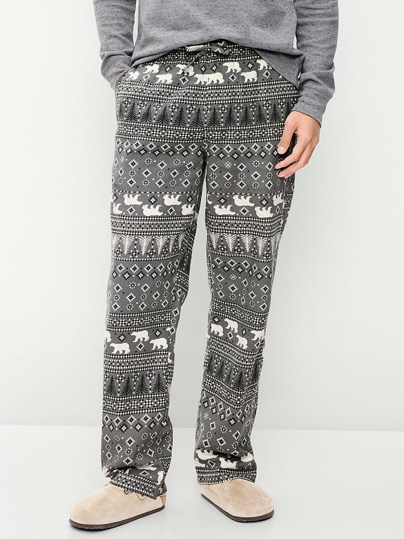 Flannel Pajama Pants for Men