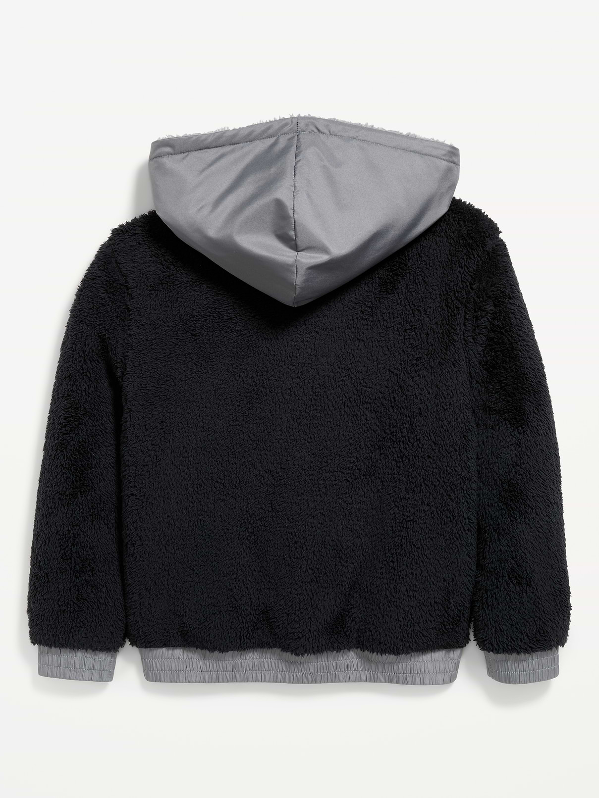 Image 3 of 3, Sherpa Full-Zip Utility Jacket for Boys