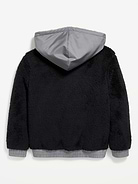 Image 3 of 3, Sherpa Full-Zip Utility Jacket for Boys