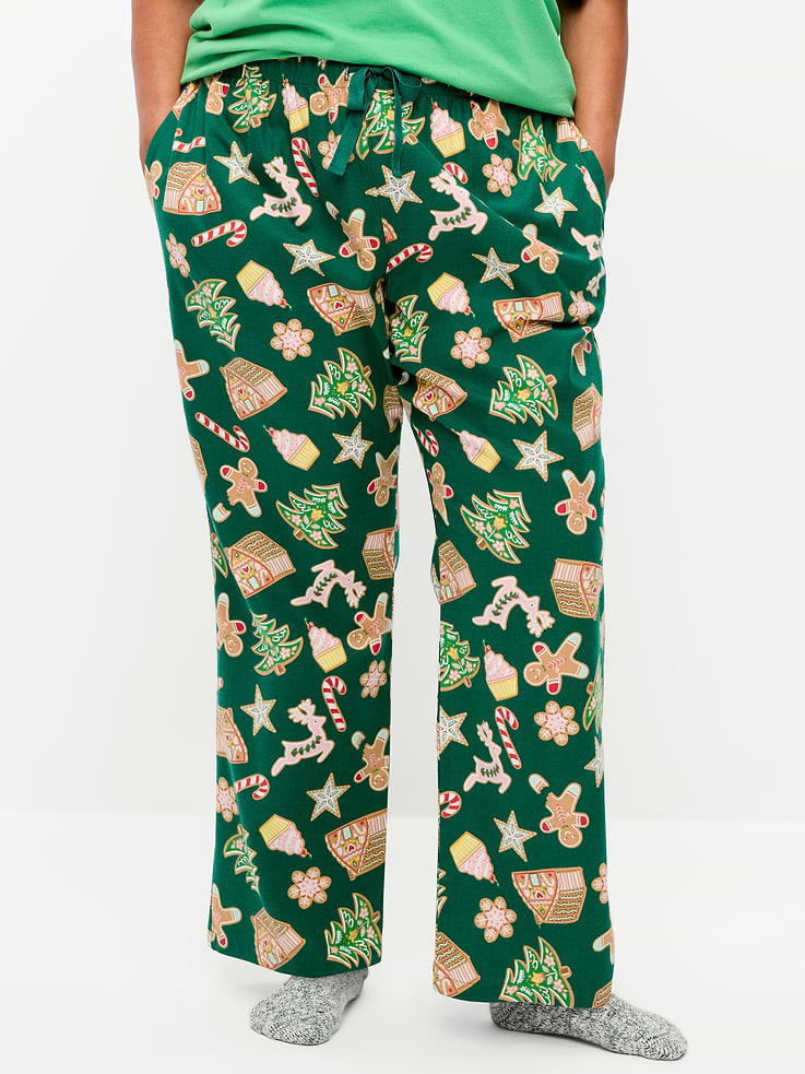 Image 7 of 8, Flannel Pajama Pants for Women