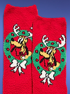 Image 2 de 2, [NEED FABRIC CONTENT] Chaussettes douillettes Mickey Mouse Old Navy x Disney pour femme