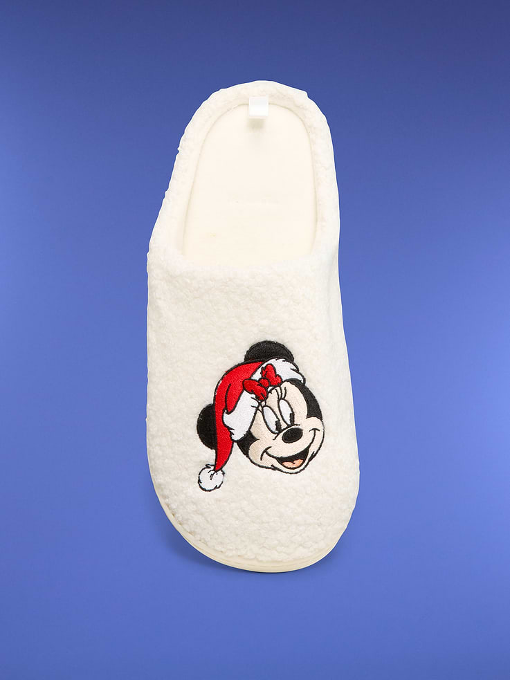 Image 3 de 6, Pantoufles en sherpa Mickey Mouse Old Navy x Disney pour femme