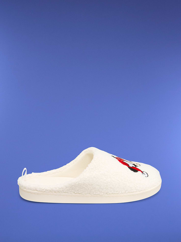 Image 4 de 6, Pantoufles en sherpa Mickey Mouse Old Navy x Disney pour femme