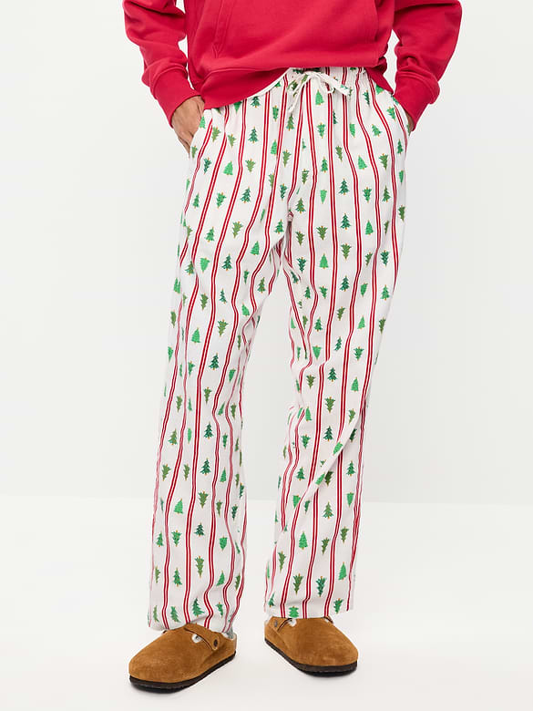 Flannel Pajama Pants for Men