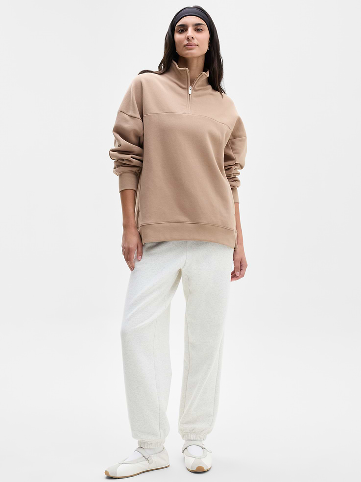 Image 4 of 5, Forever Fleece 1/4 Zip Sweatshirt