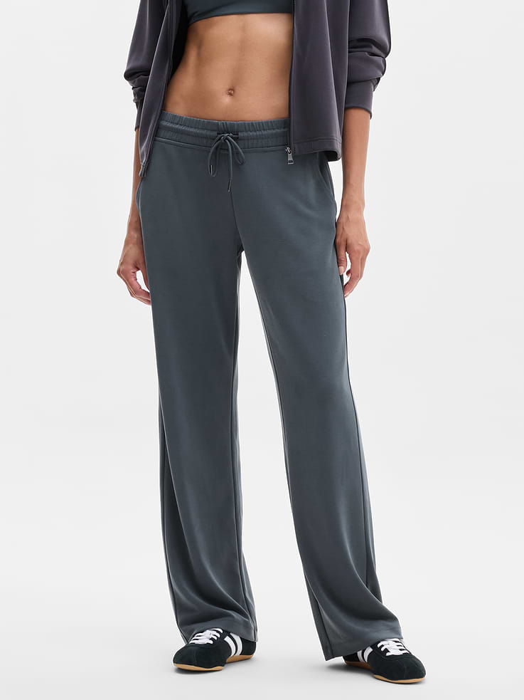 Image 2 of 6, Seasoft Mid Rise Straight Pant