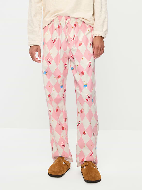 Flannel Pajama Pants for Men