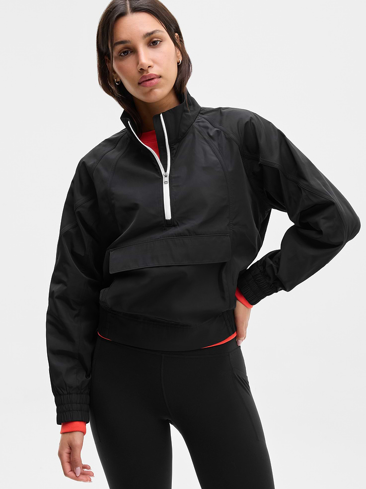 Image 1 of 5, FOR: Commuting, work, and travel, FEEL: Recycled polyester fabrication is sleek with a soft hand-feel, FAVE: Chest pocket keeps essentials close, Product #1190908