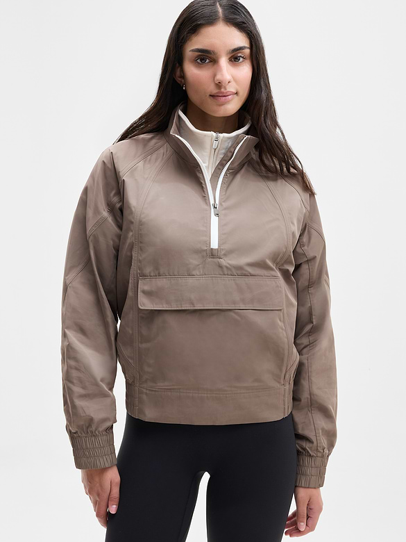 Half Zip Windbreaker