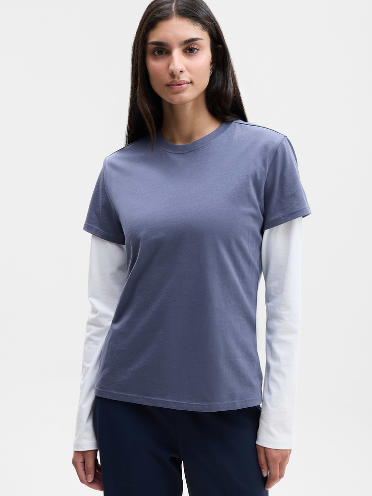 Image 1 of 7, FOR: Your workday commute and weekend travels, from meetings to meetups, FEEL: 100% cotton in its purest expression, Favorite Cotton is our lightest-weight and most comfortable natural fabric to date, FAVE: Infinitely versatile staple plays well with everything, every time, Product #849909