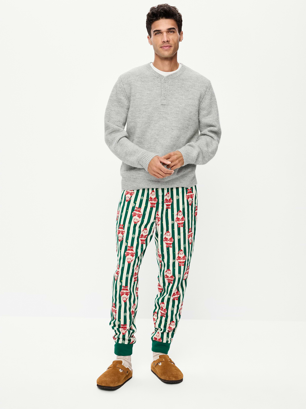 Image 2 of 3, Flannel Pajama Joggers