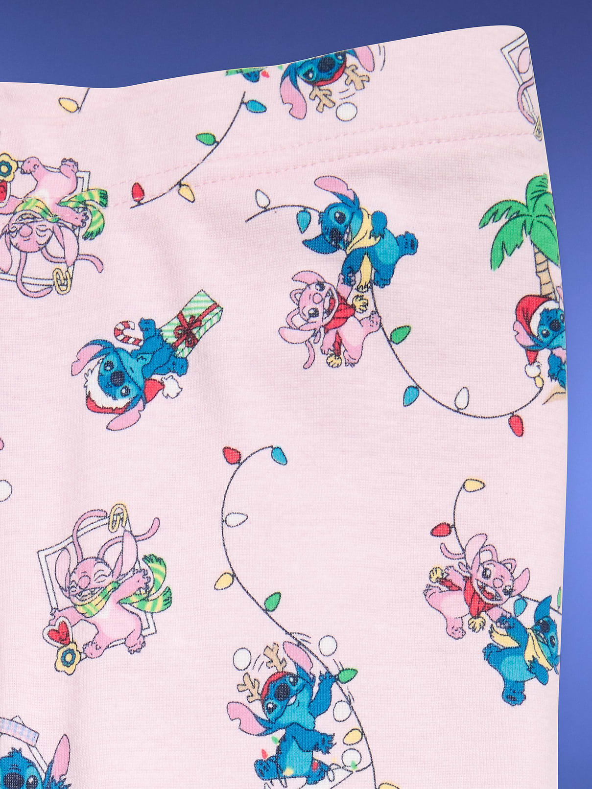 Image 4 of 5, Old Navy x Disney Stitch & Angel Gender-Neutral Snug-Fit Pajama Set for Kids, All-Access Cardmember