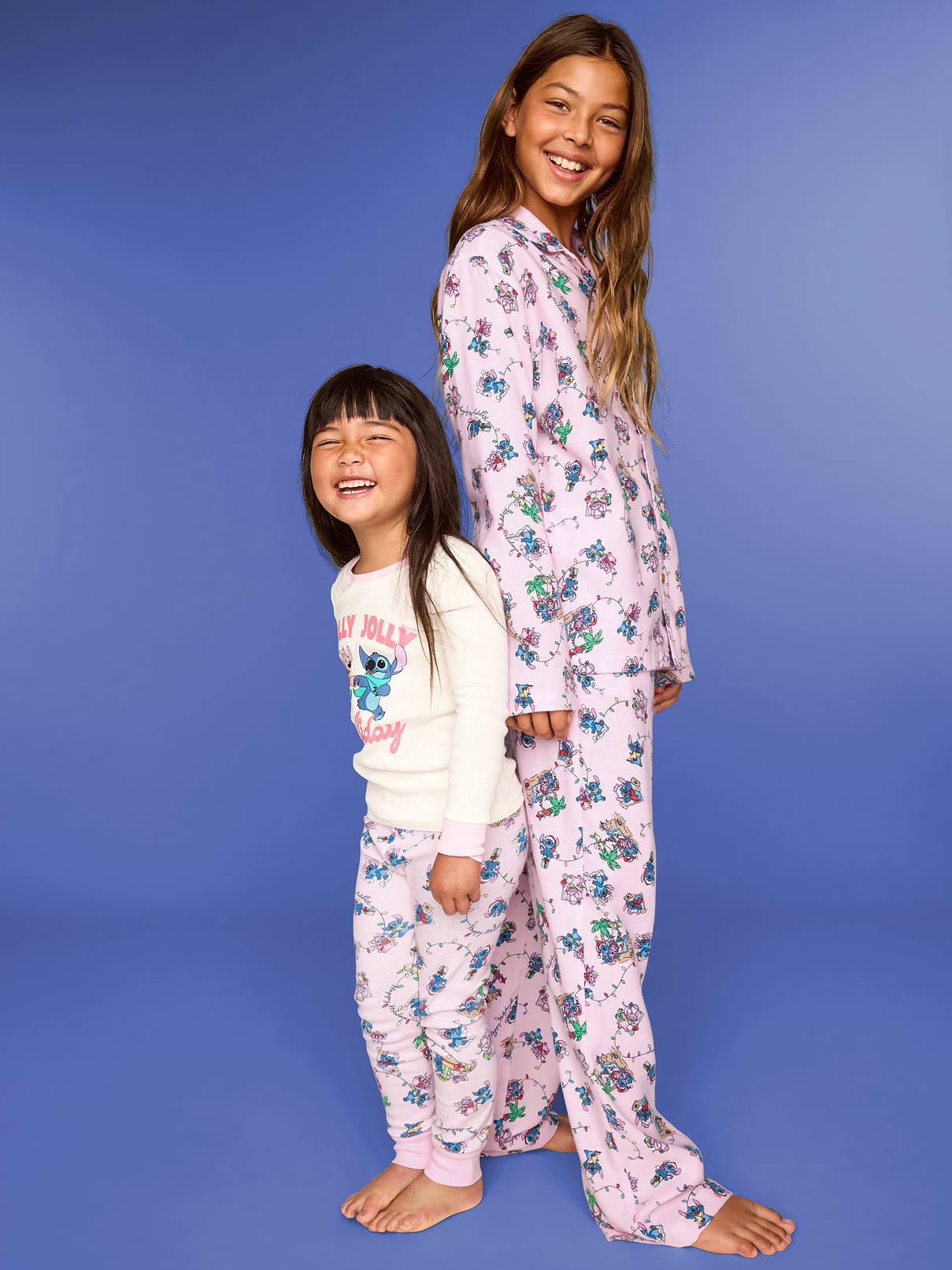 Image 2 of 5, Old Navy x Disney Stitch & Angel Gender-Neutral Pajama Set for Kids, All-Access Cardmember
